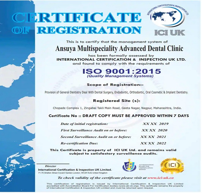 certifications-anusayadentalclinic-bizknow.in-1